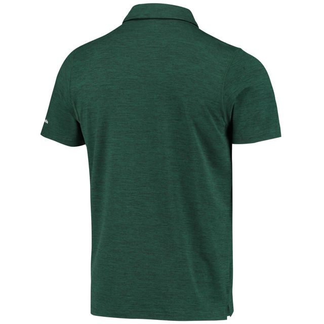 Polo omnicolore Columbia State Michigan Spartans Tech Trail pour homme