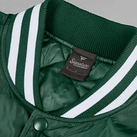 Men's Fanatics  Green Michigan State Spartans Elements Elite Full-Snap Jacket