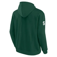 Men's Fanatics Green Michigan State Spartans Elements Pace Pullover Hoodie