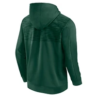Men's Fanatics Green Michigan State Spartans Power Index Full-Zip Hoodie