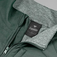 Men's Fanatics Green Michigan State Spartans Tonal Primary Logo Full-Zip Jacket