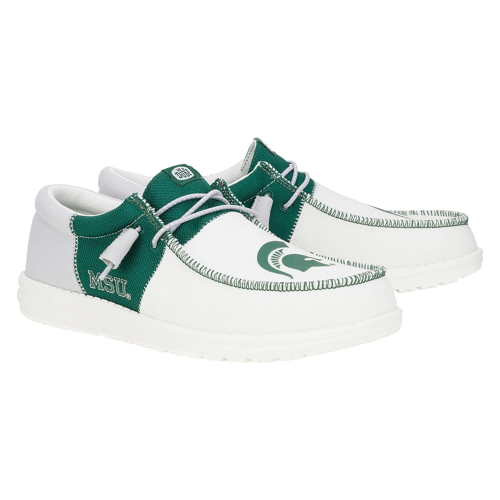 Men's Green Michigan State Spartans Wally Casual Shoes