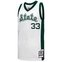 Men's Mitchell & Ness Magic Johnson White Michigan State Spartans 1978 Swingman Throwback Jersey