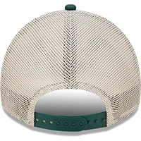 Men's New Era Green/Natural Michigan State Spartans Devoted 9TWENTY Adjustable Hat