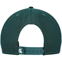 Men's New Era  Green Michigan State Spartans Outright 9FIFTY Snapback Hat