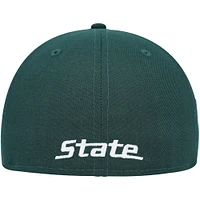 Men's New Era Green Michigan State Spartans Patch 59FIFTY Fitted Hat