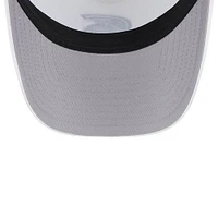 Men's New Era White/Green Michigan State Spartans Court Sport Foam A-Frame 9FORTY Adjustable Trucker Hat