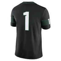 Men's Nike Black Michigan State Spartans Alternate Game Jersey