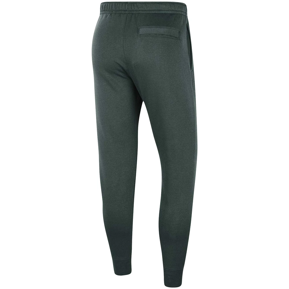 Men's Nike Green Michigan State Spartans Club Fleece Pants