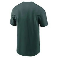 Men's Nike Green Michigan State Spartans Legacy Football Icon T-Shirt