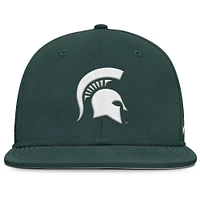 Men's Nike Green Michigan State Spartans On-Field Dugout True Performance Fitted Hat