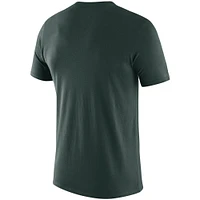 T-shirt Nike Performance Vert Michigan State Spartans School Logo Legend pour Homme