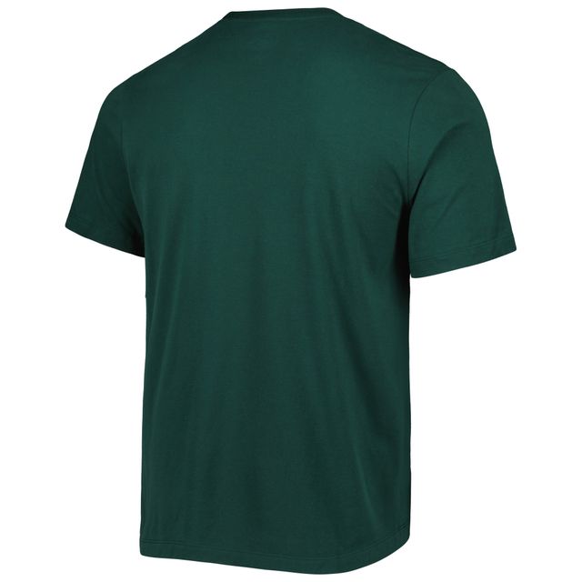 T-shirt vert Nike State Spartans Team Practice Performance pour homme