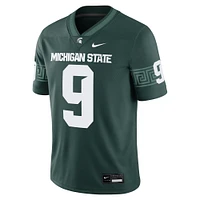 Men's Nike Kenneth Walker III Green Michigan State Spartans Alumni Game Jersey