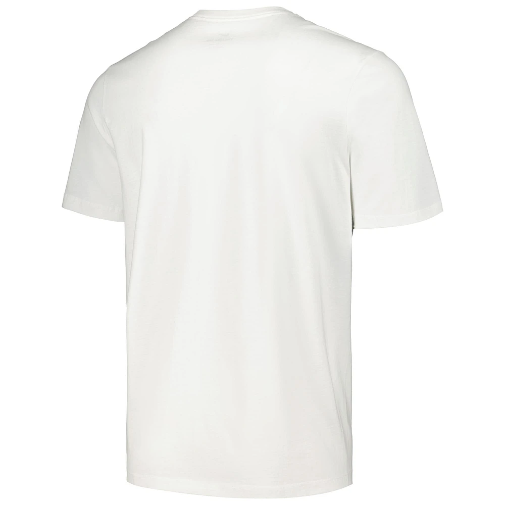 T-shirt Nike Michigan State Spartans Basketball Retro 2-Hit pour homme, blanc