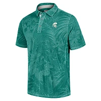 Men's Tommy Bahama Green Michigan State Spartans Big & Tall Sport Santiago Paradise Polo