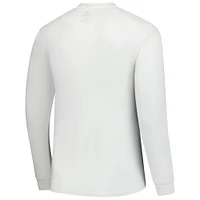Men's  White Michigan State Spartans Basic Long Sleeve T-Shirt