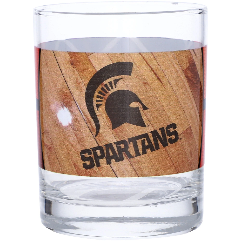 Michigan State Spartans 14 oz. Verre de basket