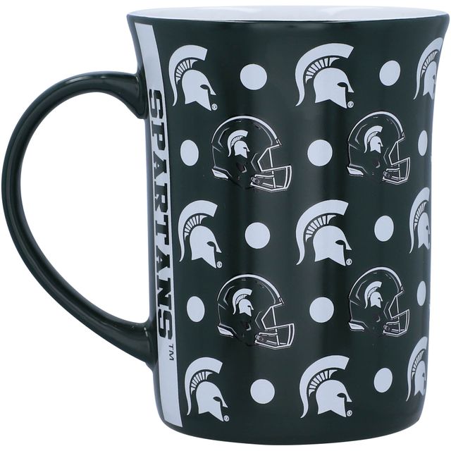 Spartiates de l'État du Michigan 15 oz. Tasse de la composition de l'équipe