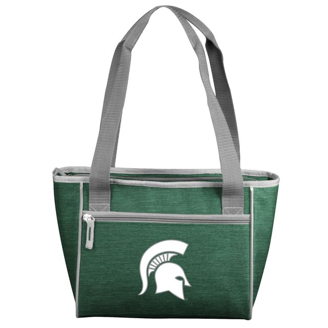 Sac isotherme 16 canettes Crosshatch des Spartans de l'État du Michigan
