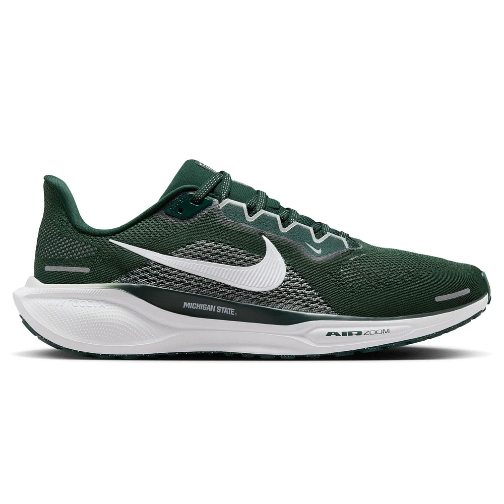 Unisex Nike Green Michigan State Spartans Zoom Pegasus 41 Running Shoes