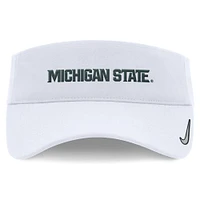 Visière unisexe Nike Michigan State Spartans 2024 Sideline Fit Ace