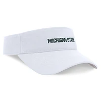 Visière unisexe Nike Michigan State Spartans 2024 Sideline Fit Ace
