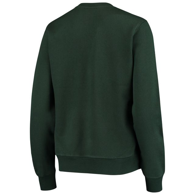 Sweat-shirt Campanile des Spartans de l'État du Michigan vert Colosseum pour femmes