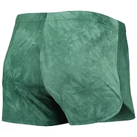 Women's Concepts Sport Green Michigan State Spartans Billboard Tie-Dye Tank and Shorts Sleep Set
