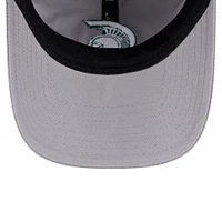 Casquette ajustable 9TWENTY pour femme avec logo Michigan State Spartans de New Era gris
