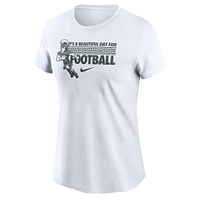 Women's Nike  White Michigan State Spartans Fan T-Shirt