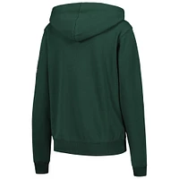Women's Stadium Athletic Green Michigan State Spartans Big Logo Pullover Hoodie