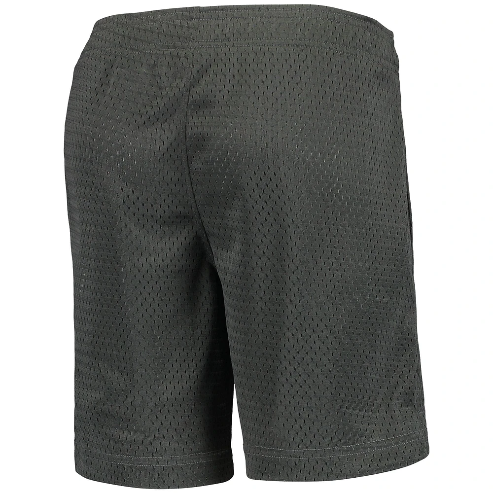 Youth Champion Charcoal Michigan State Spartans Classic Mesh Shorts