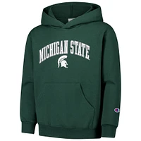 Youth Champion Green Michigan State Spartans Campus Pullover Hoodie