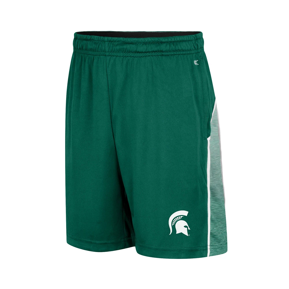 Youth Colosseum Green Michigan State Spartans Max Shorts