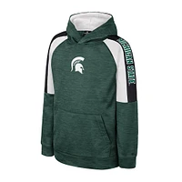 Youth Colosseum Green Michigan State Spartans Pullover Hoodie