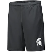 Youth Nike  Anthracite Michigan State Spartans Fly Performance Shorts