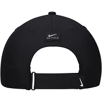 Youth Nike Black Michigan State Spartans 2024 Sideline Club Adjustable Hat