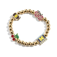BaubleBar  Michigan Wolverines Mixed Icon Pisa Bracelet