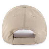 Men's '47 Khaki Michigan Wolverines Clean Up brrr° Adjustable Hat