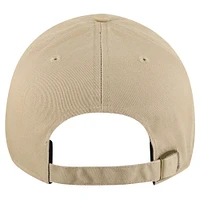 Men's '47 Khaki Michigan Wolverines Powell MVP Adjustable Hat