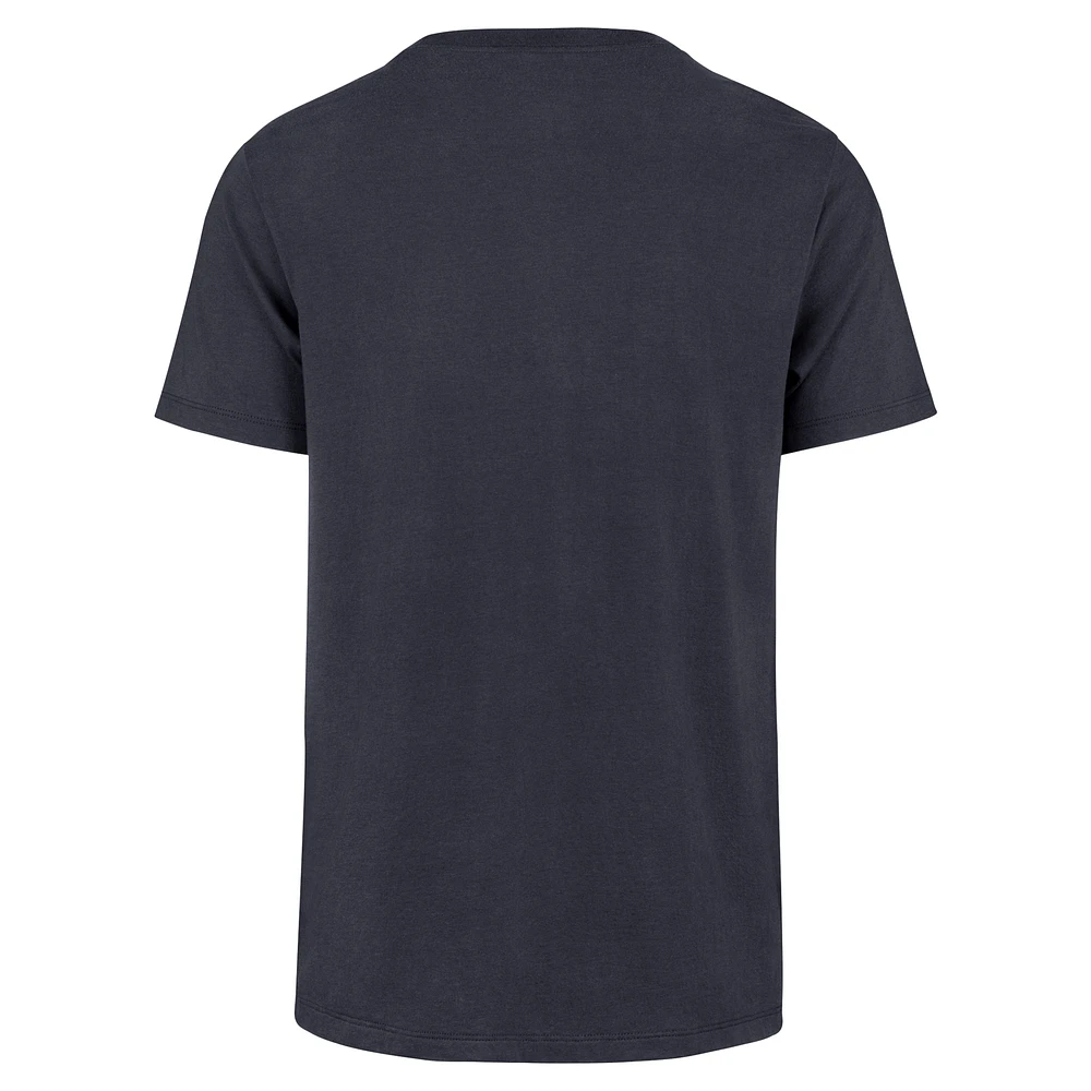 Men's '47 Navy Michigan Wolverines Double Header Franklin T-Shirt