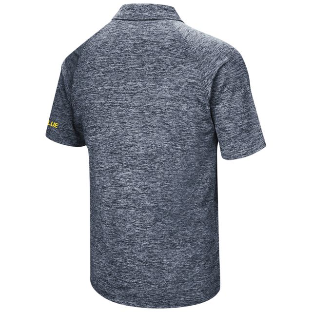 Polo Colosseum Navy Michigan Wolverines Big & Tall Down Swing pour homme