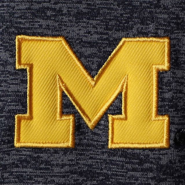 Polo Colosseum Navy Michigan Wolverines Big & Tall Down Swing pour homme