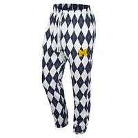 Men's Colosseum Navy Michigan Wolverines The Dealio Pants