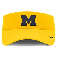 Men's Jordan Brand Maize Michigan Wolverines Ace Performance Adjustable Visor