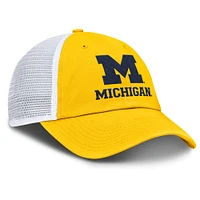 Men's Jordan Brand Maize Michigan Wolverines Club Trucker Adjustable Hat
