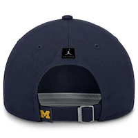 Men's Jordan Brand Navy Michigan Wolverines Club Tri-Glide Adjustable Hat