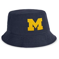 Chapeau bob Jordan Brand bleu marine Michigan Wolverines Local Apex pour hommes