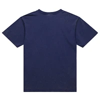 Men's Mitchell & Ness Navy Michigan Wolverines Big Tall Fade Away Premium T-Shirt